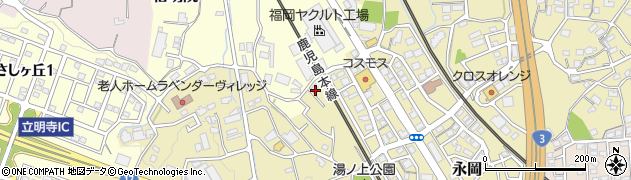 福岡県筑紫野市永岡849周辺の地図