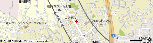 福岡県筑紫野市永岡1428周辺の地図