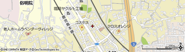 福岡県筑紫野市永岡1418周辺の地図