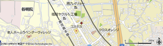 福岡県筑紫野市永岡1404周辺の地図