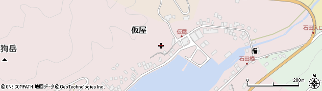 佐賀県玄海町（東松浦郡）仮屋周辺の地図