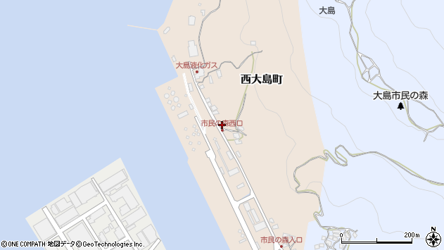 〒847-0872 佐賀県唐津市西大島町の地図