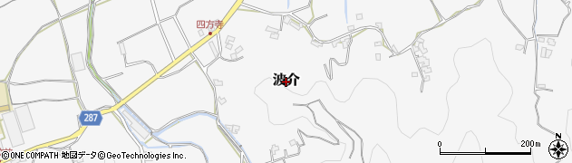高知県土佐市波介周辺の地図