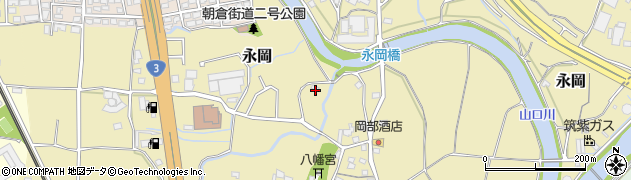 福岡県筑紫野市永岡761周辺の地図