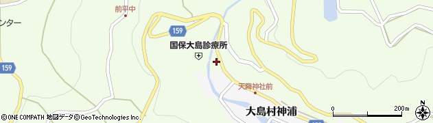 平戸警察署大島警察官駐在所周辺の地図