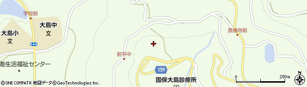 長崎県平戸市大島村前平周辺の地図