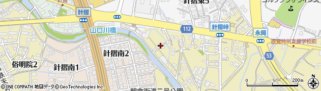 福岡県筑紫野市永岡226周辺の地図