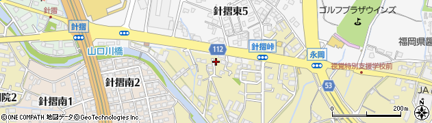 福岡県筑紫野市永岡210周辺の地図