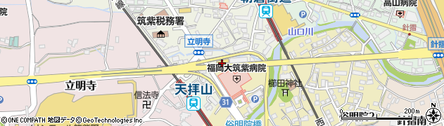 みづき 筑紫野市周辺の地図