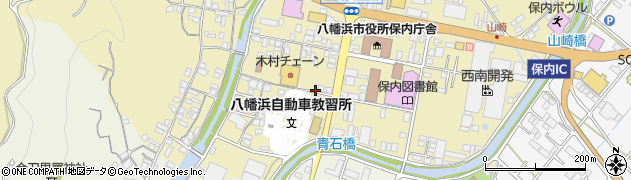 西村クリーニング木村チェーン保内店周辺の地図