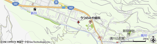 愛媛県八幡浜市保内町須川116周辺の地図