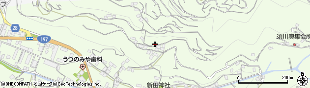 愛媛県八幡浜市保内町須川526周辺の地図