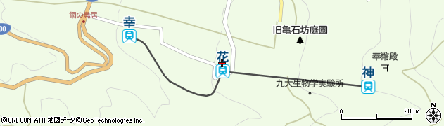英彦山神社職舎周辺の地図