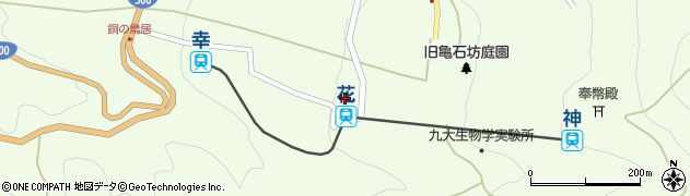 英彦山神宮前簡易郵便局周辺の地図