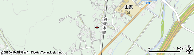 福岡県筑紫野市山家4514周辺の地図