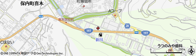 喜木郵便局 ＡＴＭ周辺の地図