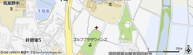 福岡県筑紫野市牛島267周辺の地図
