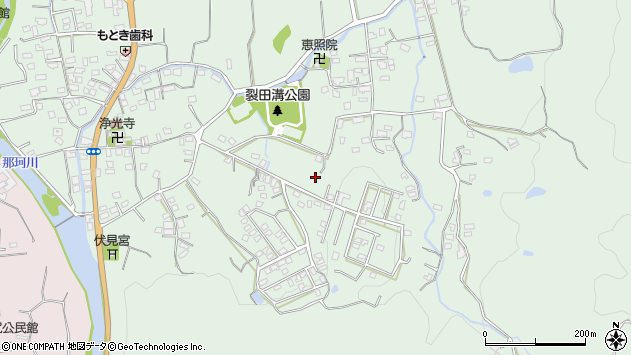 〒811-1244 福岡県那珂川市山田の地図