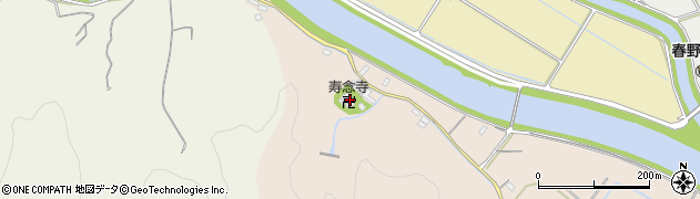 寿念寺周辺の地図