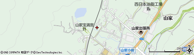 福岡県筑紫野市山家2703周辺の地図