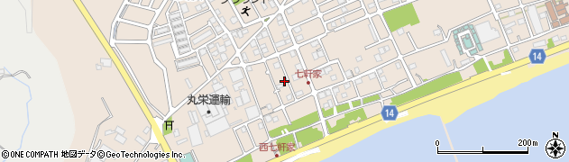 長浜名村2号児童遊園周辺の地図