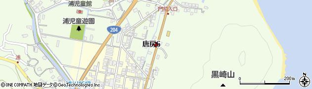 佐賀県唐津市唐房周辺の地図