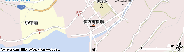 伊方町役場　本庁会計室周辺の地図
