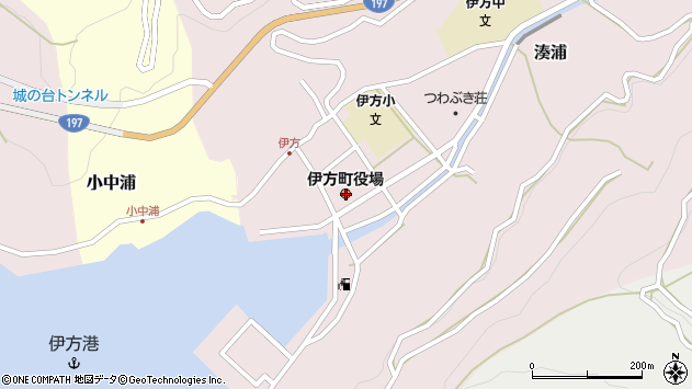 〒796-0300 愛媛県西宇和郡伊方町（以下に掲載がない場合）の地図