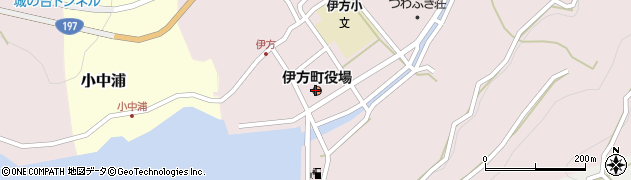 伊方町役場　本庁議会事務局周辺の地図