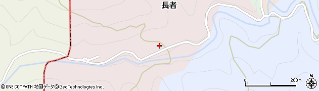 高知県越知町（高岡郡）長者（甲）周辺の地図