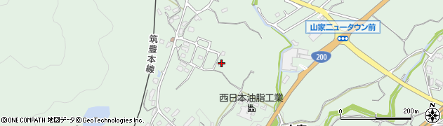 福岡県筑紫野市山家2778周辺の地図