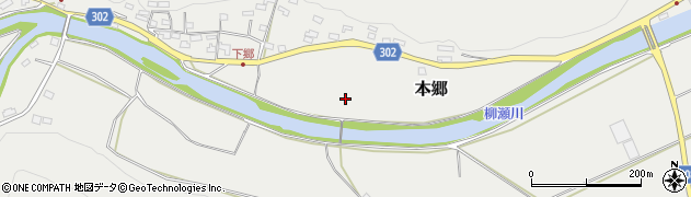 柳瀬川周辺の地図
