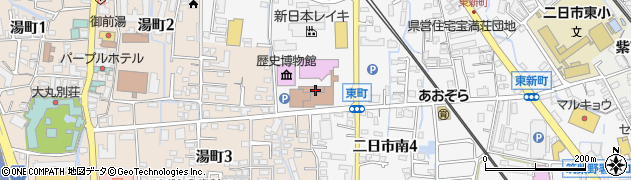 筑紫野市役所　ヤングテレフォンちくしの周辺の地図