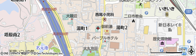 アイビーホテル筑紫野周辺の地図