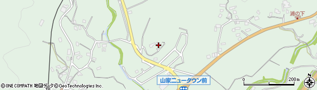 福岡県筑紫野市山家2903周辺の地図