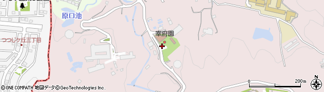 宰府園周辺の地図