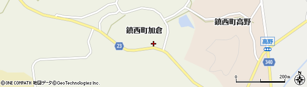 佐賀県唐津市鎮西町加倉745周辺の地図