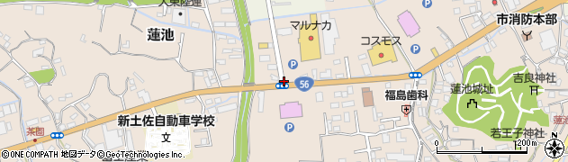 鳴川通周辺の地図
