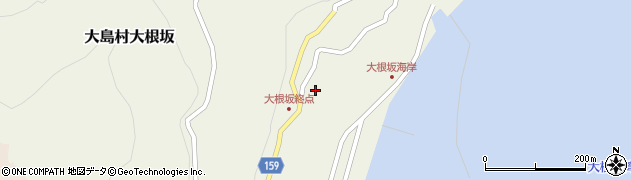 長崎県平戸市大島村大根坂周辺の地図
