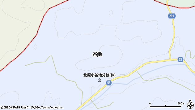 〒781-1114 高知県土佐市谷地の地図