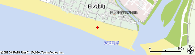 高知県安芸市日ノ出町8周辺の地図