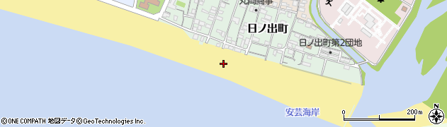 高知県安芸市日ノ出町5周辺の地図