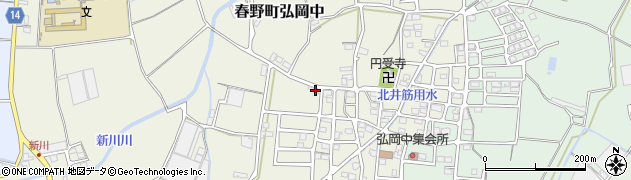 高知県高知市春野町弘岡中52周辺の地図