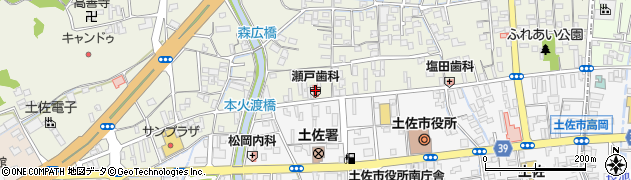 瀬戸歯科診療所周辺の地図