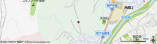 福岡県那珂川市西隈384周辺の地図