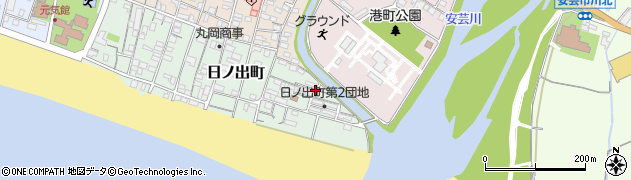 高知県安芸市日ノ出町9周辺の地図