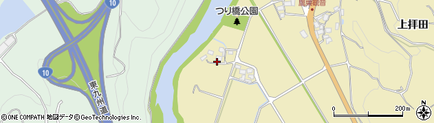 大分県宇佐市上拝田731周辺の地図