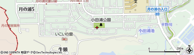 小田浦公園周辺の地図