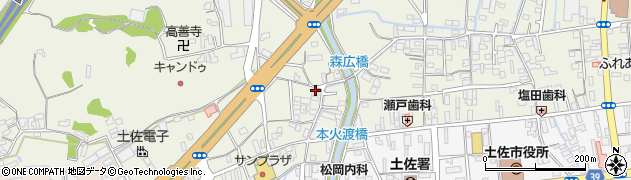 山下青果店周辺の地図