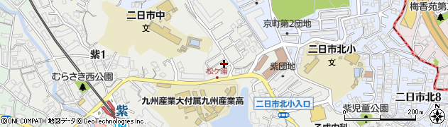 松ヶ浦公園周辺の地図
